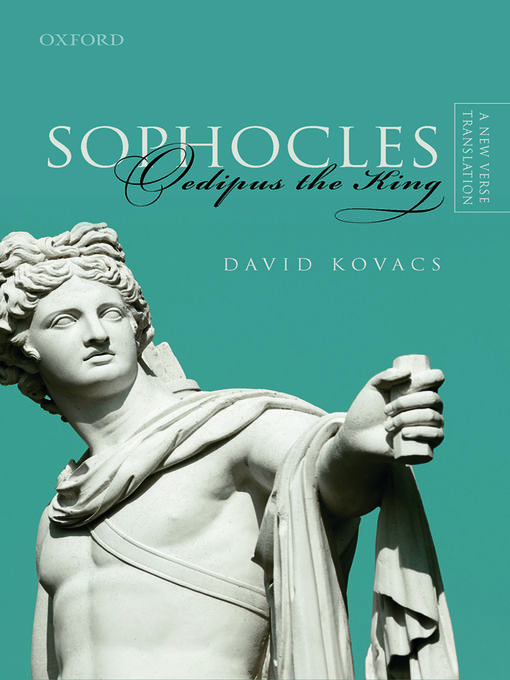 Title details for Sophocles by David Kovacs - Available